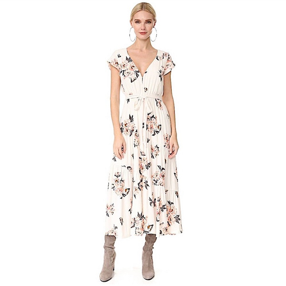 Free People All I Got Printed Maxi Dress